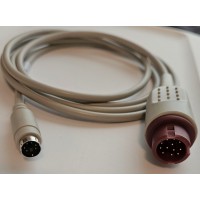 HP/Philips IBP Test Cable Mini Din 6