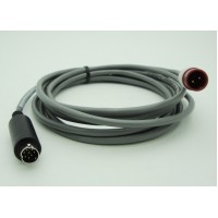 Philips Temp Test Cable Mini Din 8 to HP 2 pin, 6ft