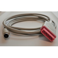 GE Marquette IBP Test Cable Mini Din 6