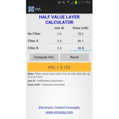 ECC 890 X-ray Dose/Rate/Exposure Time Meter